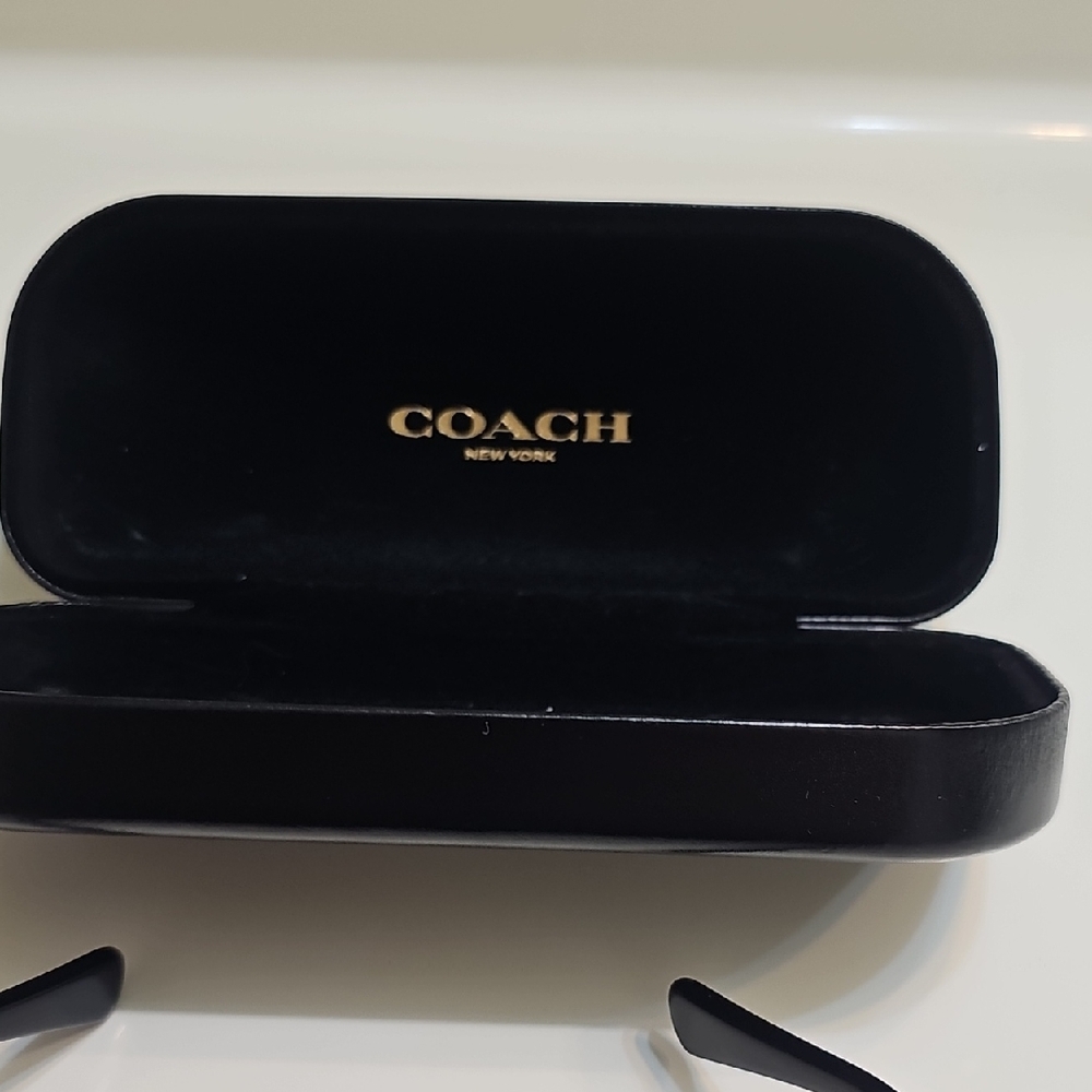 Coach Black Eyewear Case